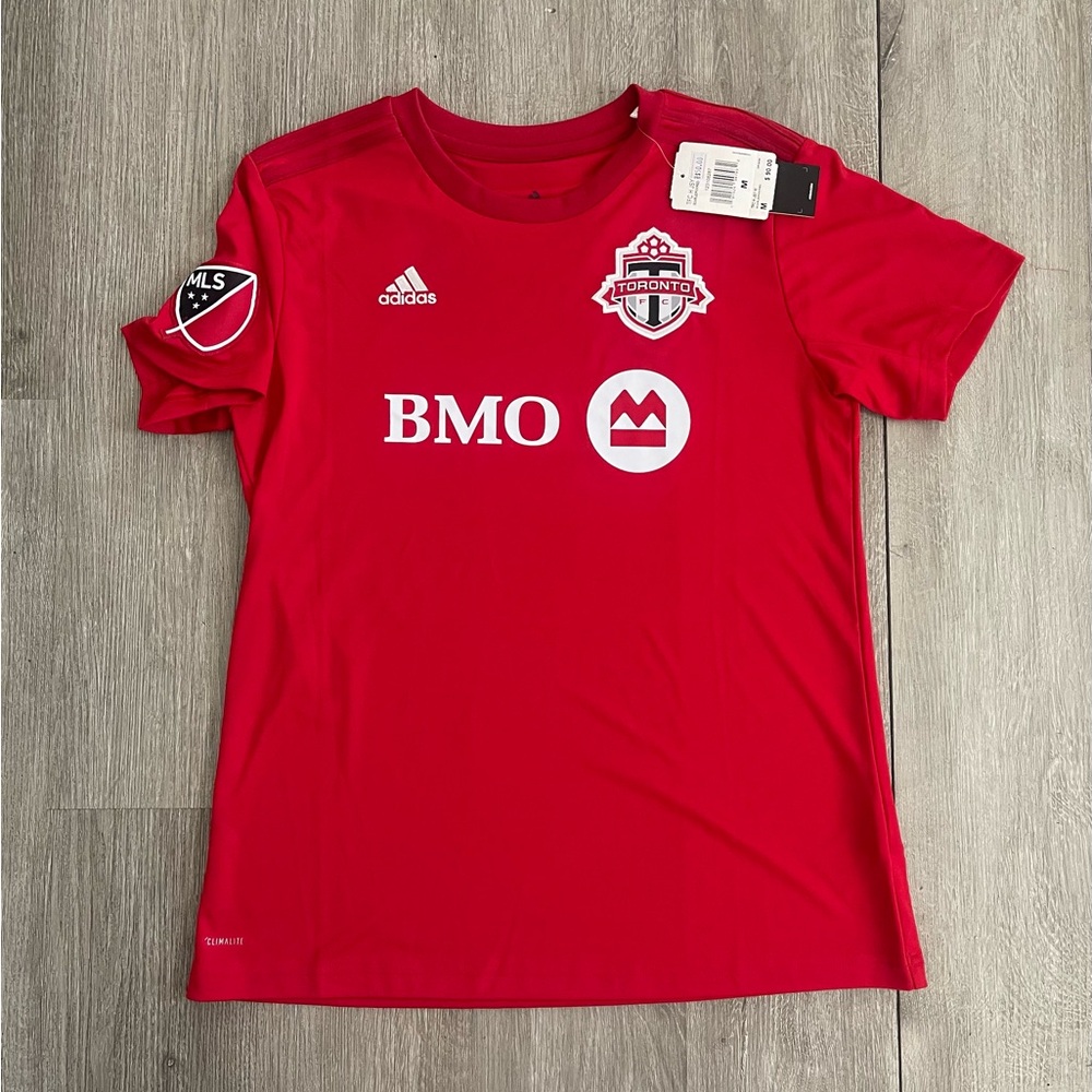 MLS Toronto FC Home Jersey Men’s Size Medium Adidas Red